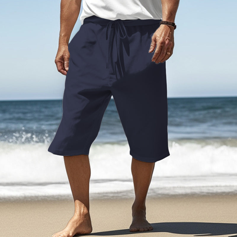 Sommerlig Linshorts i Lin