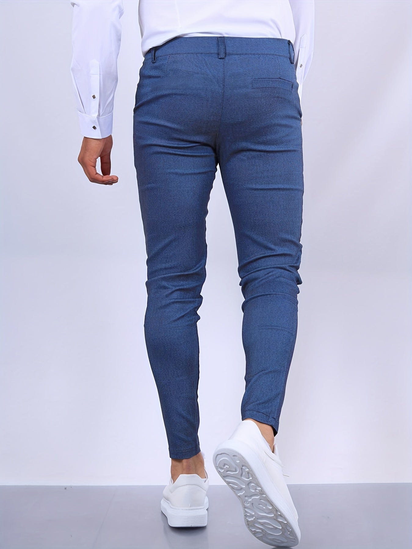 Elegante Herrebukser Slim Fit med Moderne Stil