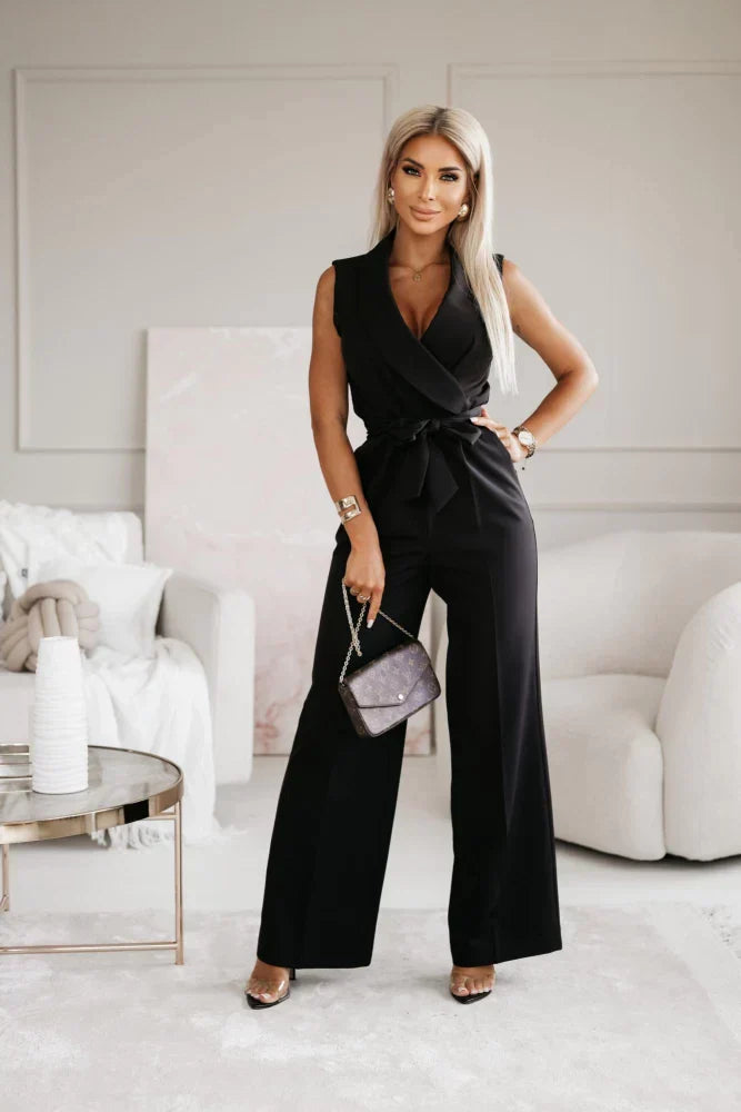 Elegant Jumpsuit for Dame med Stilrent Snitt