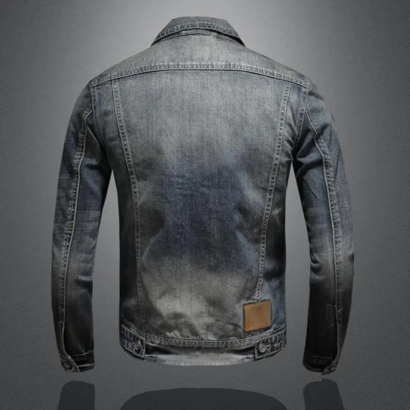 Hugo | Stilig denimjakke for menn
