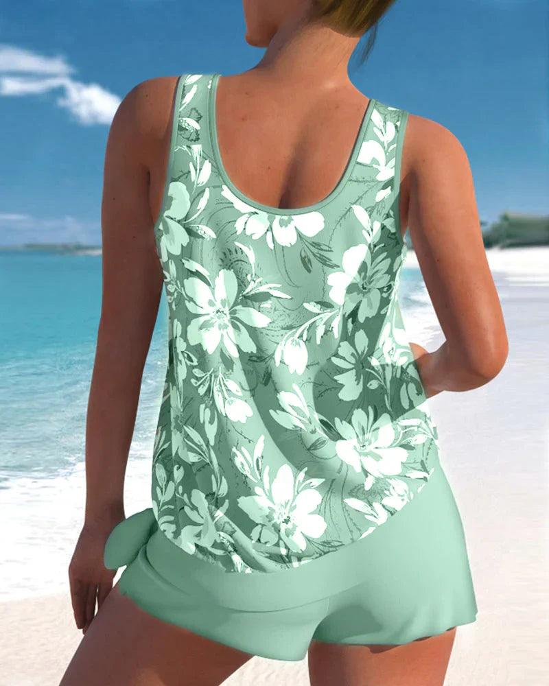 Emma | Kvinners Moderne Todelt Tankini Sett