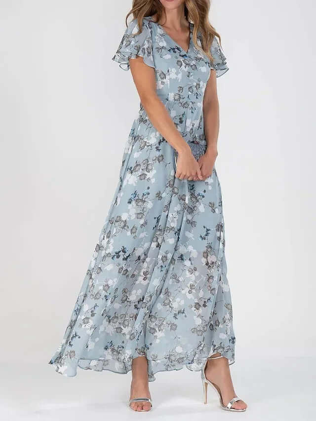 Fargerik og Elegant Kjole for Kvinner