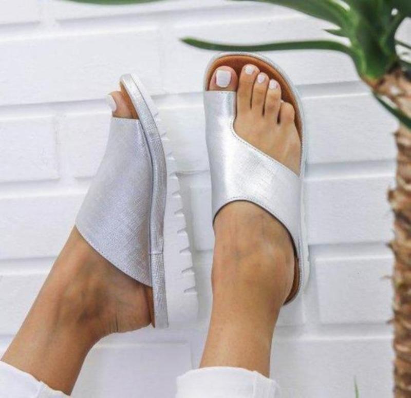 Ortopediske Sandaler for Kvinner med Hallux Valgus