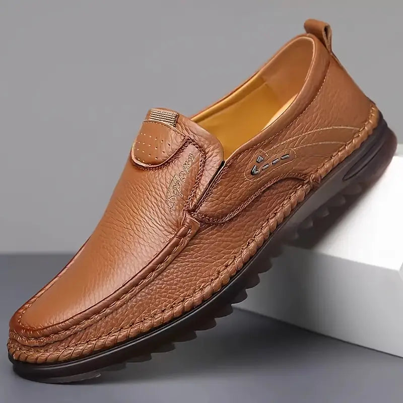 Victor | Lærloafers til Menn