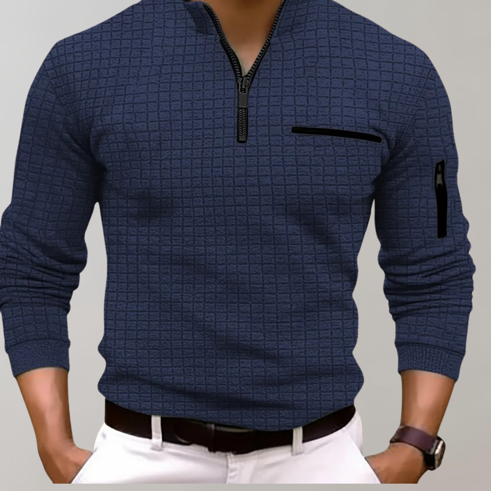 Kortermet Polo T-skjorte for Menn
