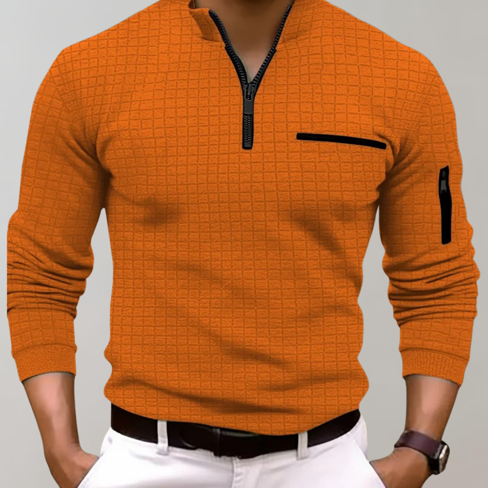 Kortermet Polo T-skjorte for Menn