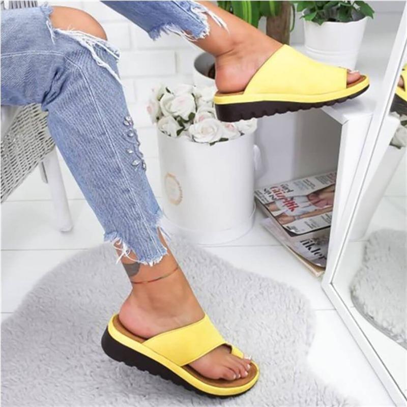 Ortopediske Sandaler for Kvinner med Hallux Valgus