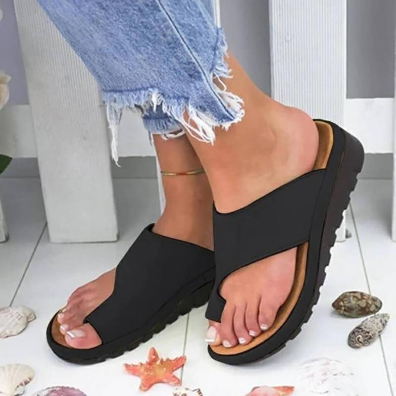 Ortopediske Sandaler for Kvinner med Hallux Valgus