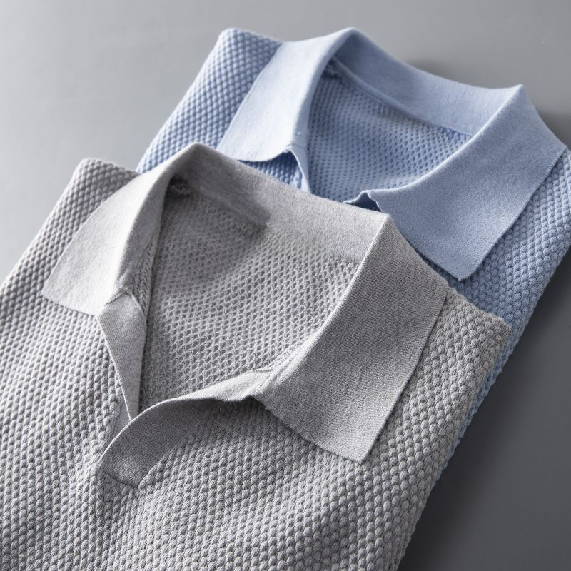 Noah | Elegant Poloskjorte med Korte Ermer