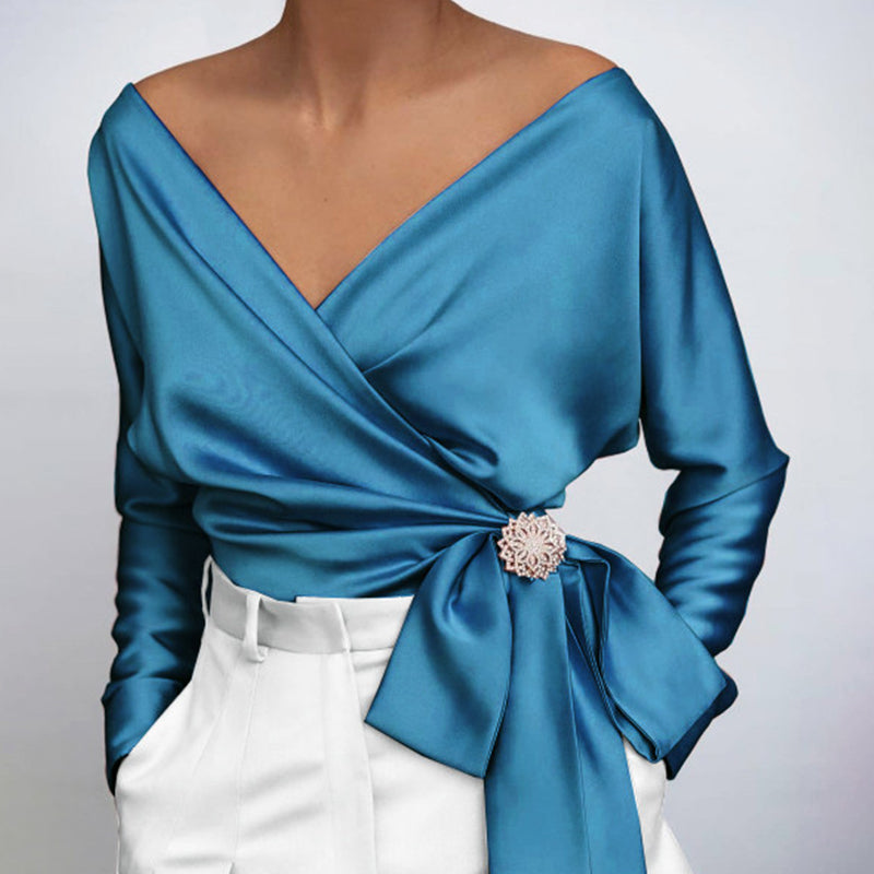 Silkebluse for Kvinner