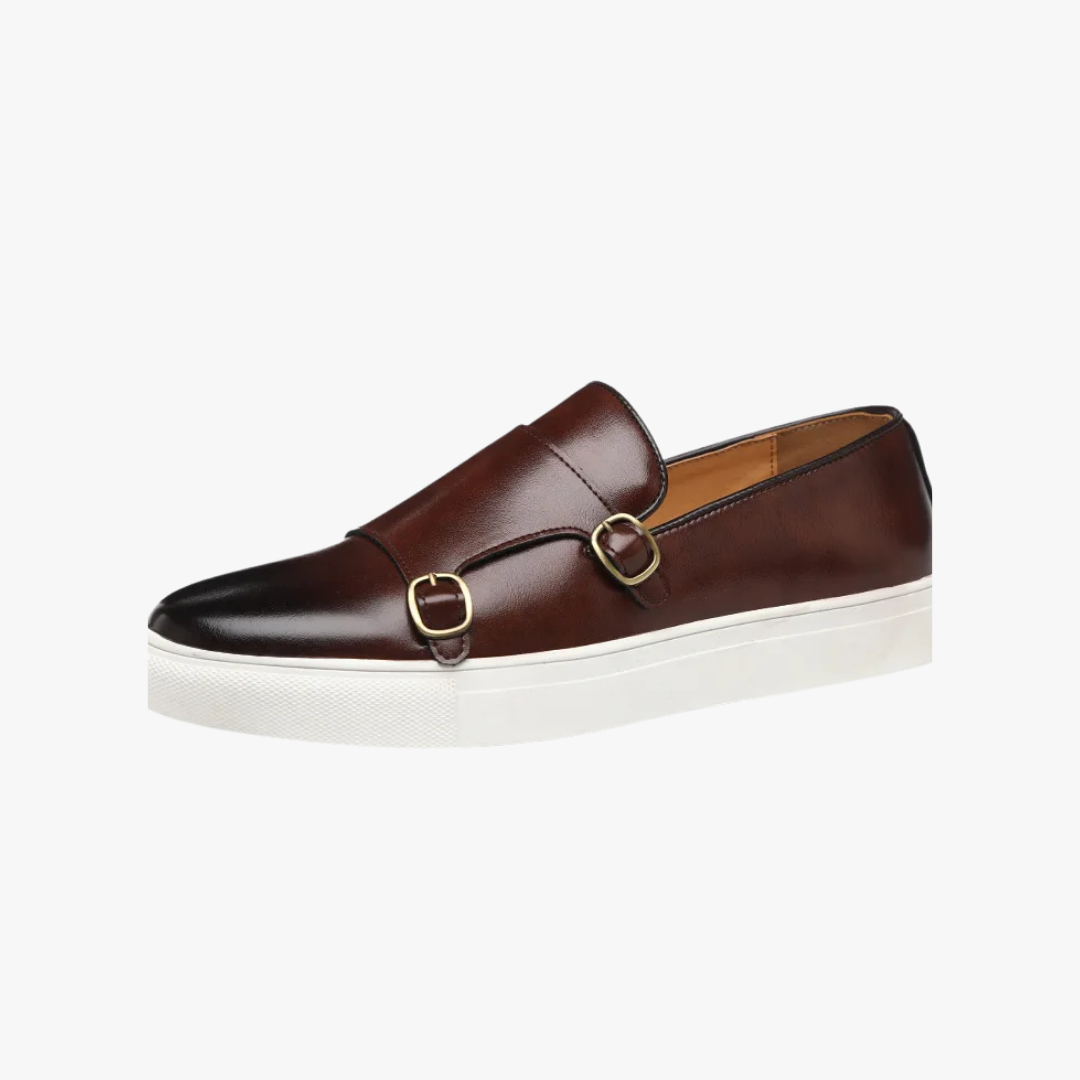 William | Lærloafers med Spenne