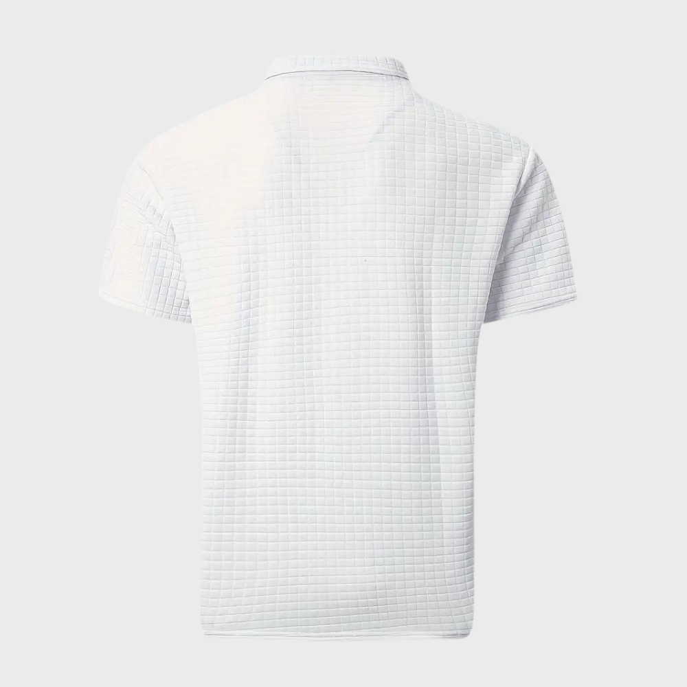 Kortermet Polo T-skjorte for Menn