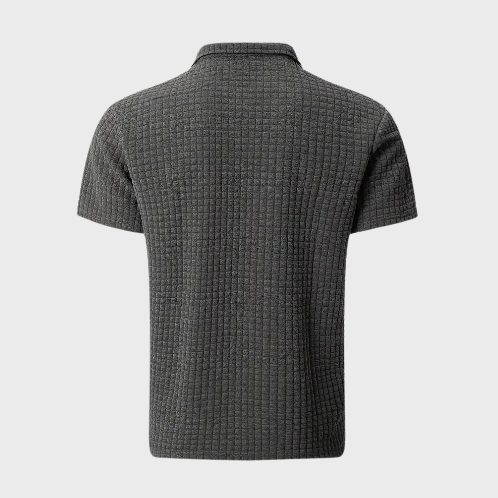 Kortermet Polo T-skjorte for Menn