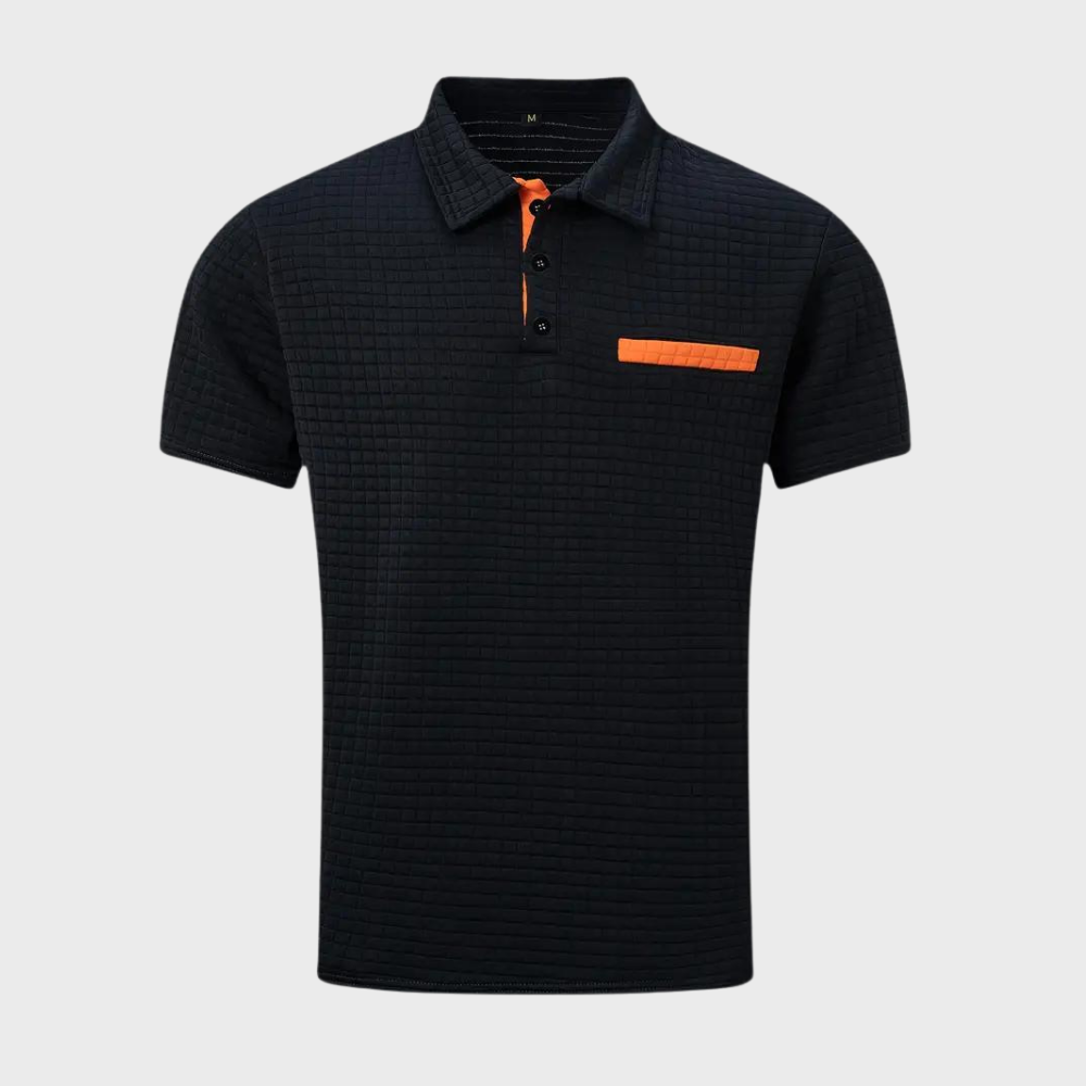 Kortermet Polo T-skjorte for Menn