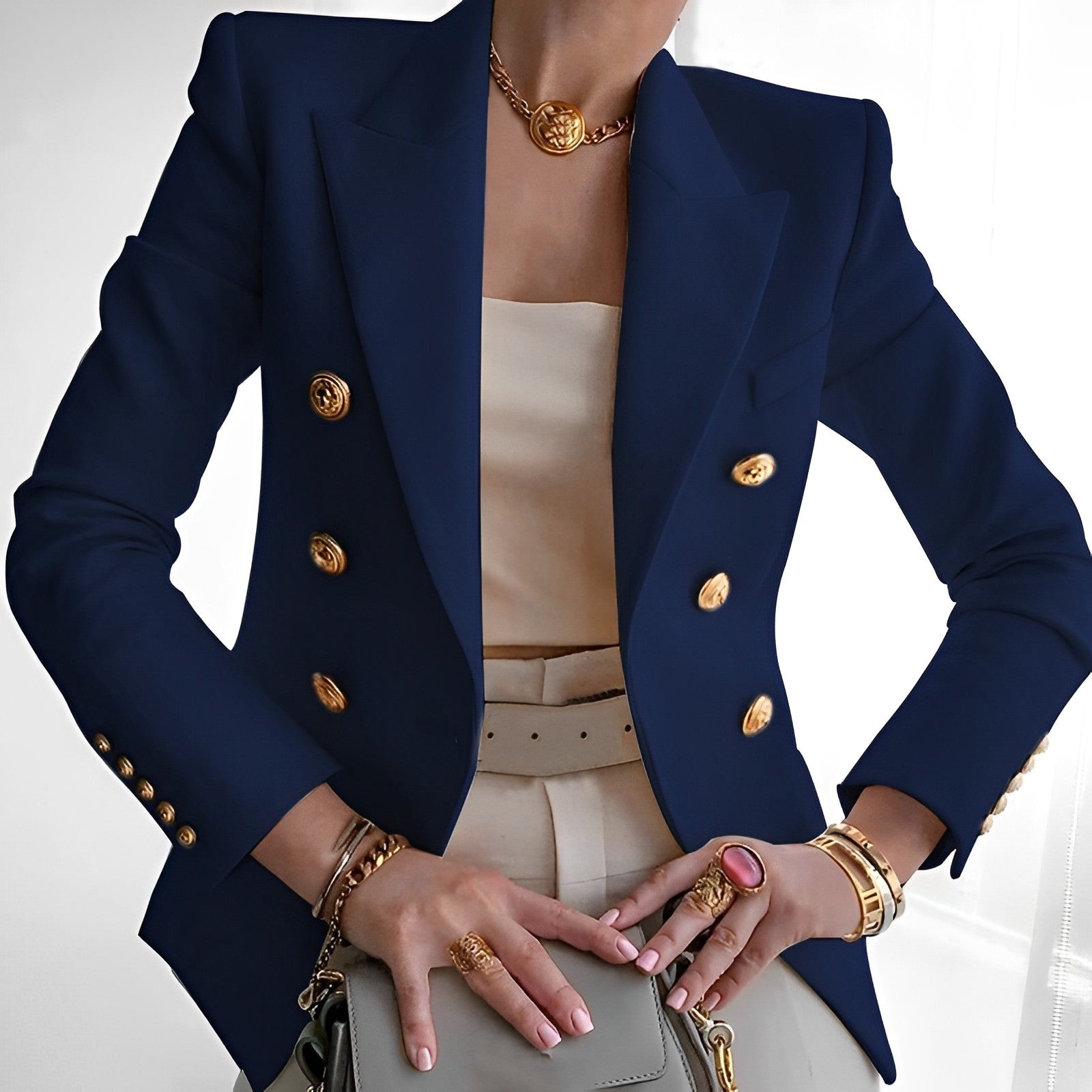 Elegant Blazer for Et Sofistikert Utseende