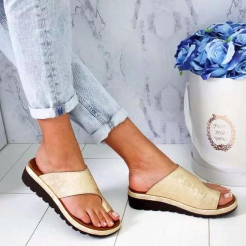 Ortopediske Sandaler for Kvinner med Hallux Valgus