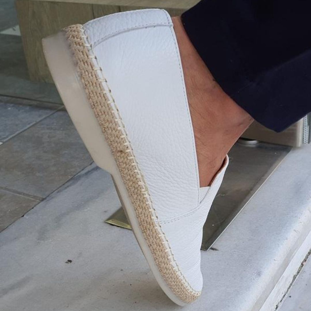 Herre Loafers i Skinn med Komfortabel Såle