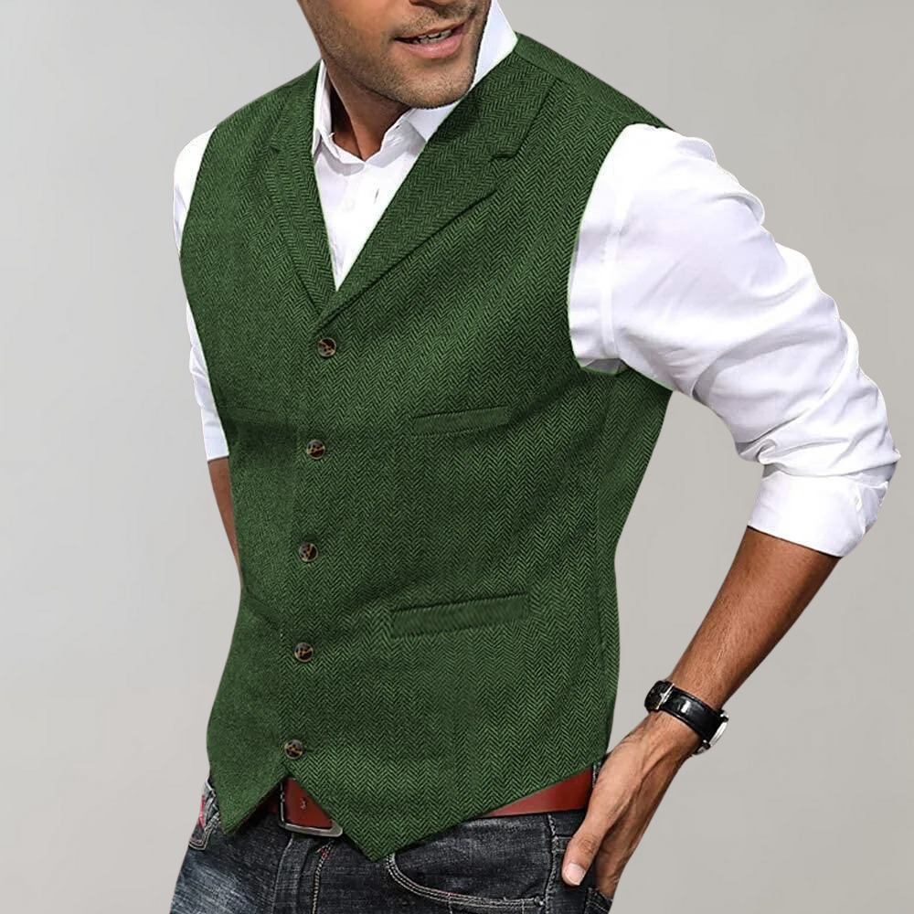 Elegant Vest for Menn i Dress