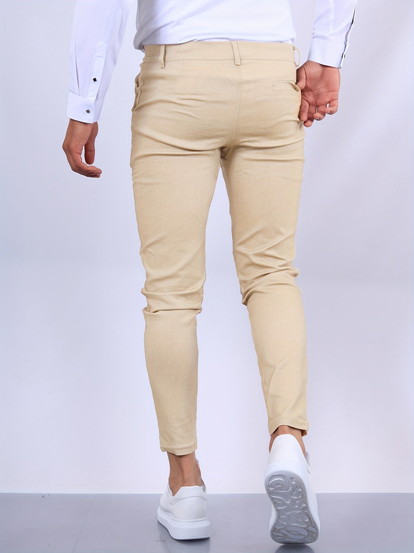 Elegante Herrebukser Slim Fit med Moderne Stil