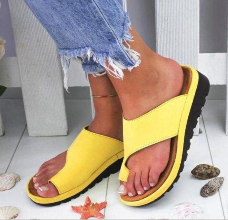 Ortopediske Sandaler for Kvinner med Hallux Valgus