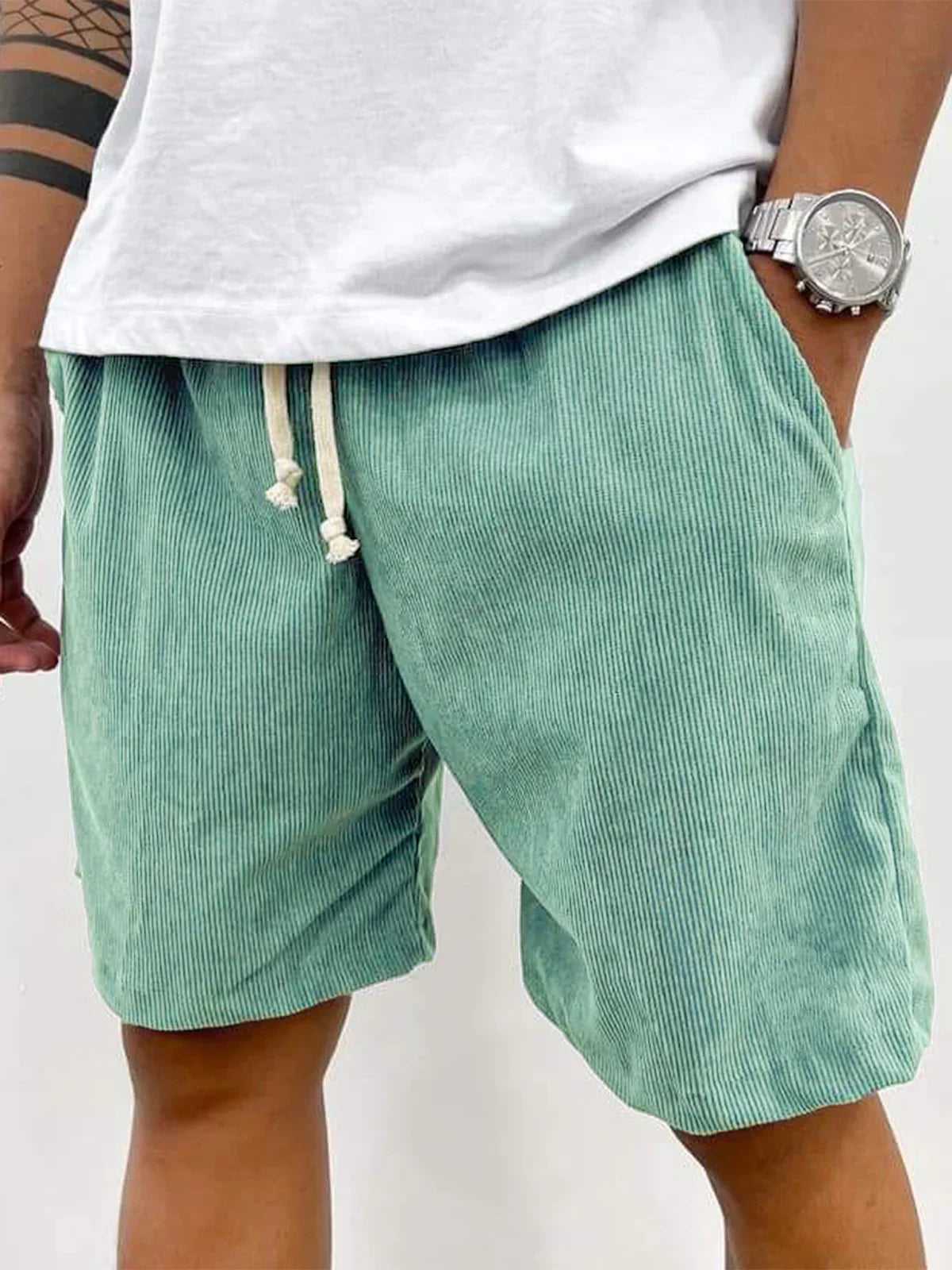 Cordfløyel Herreshorts