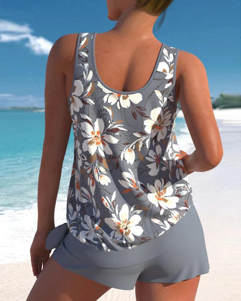 Emma | Kvinners Moderne Todelt Tankini Sett