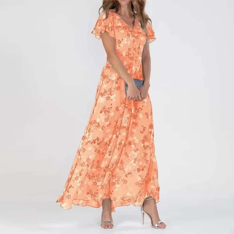 Fargerik og Elegant Kjole for Kvinner