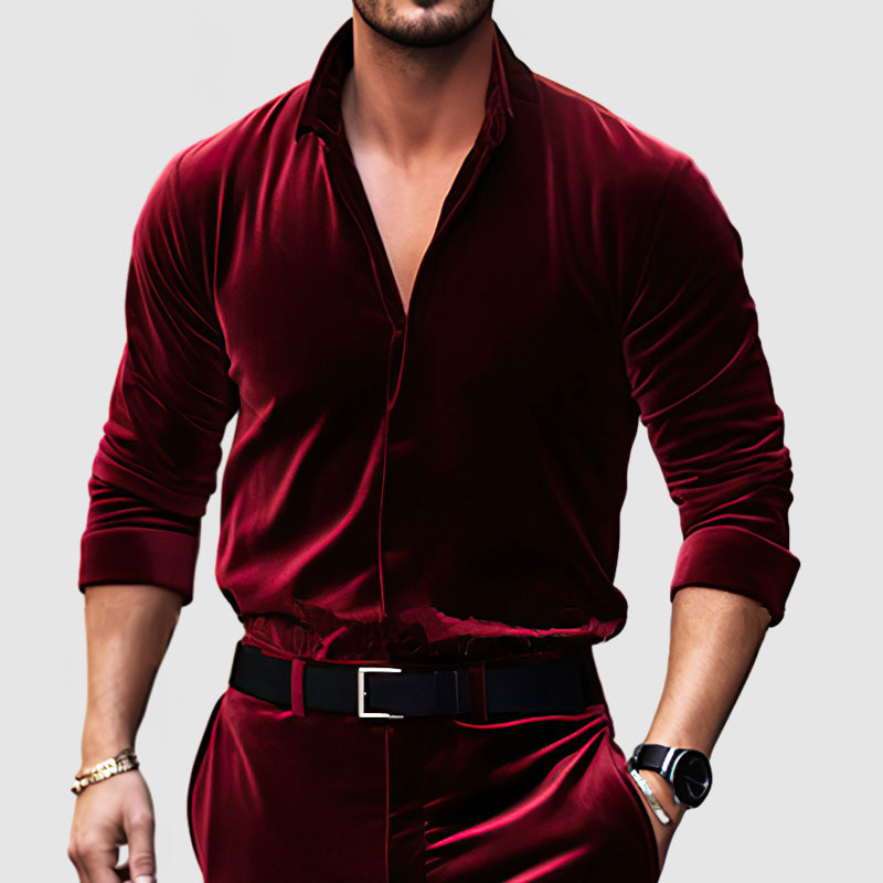 William | Vintage Corduroy-skjorte for menn