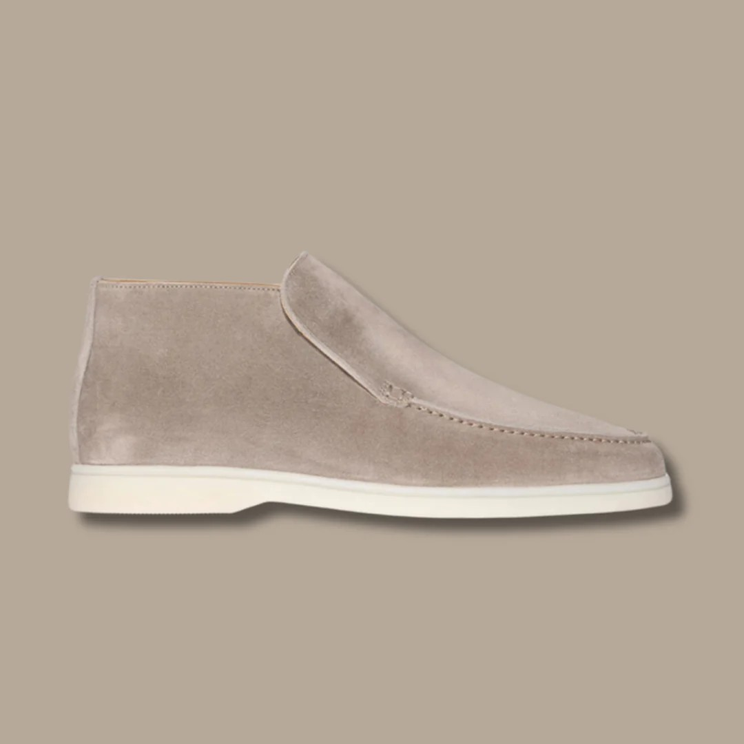 Myke semskede loafers