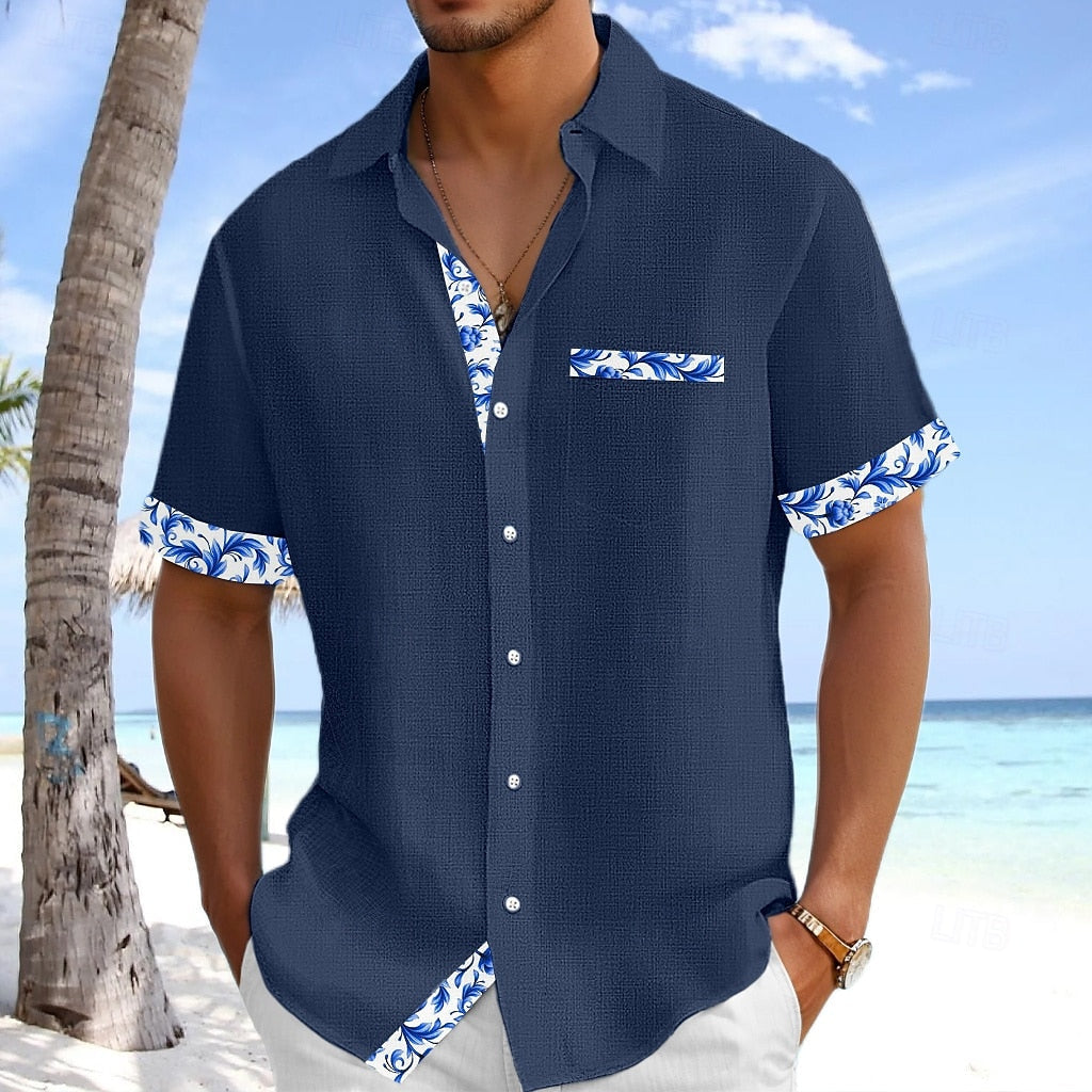 Oscar | Lin skjorte for menn sommer