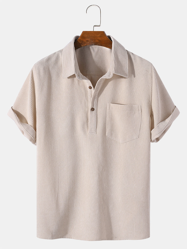Oscar | Corduroy Sommer Skjorte