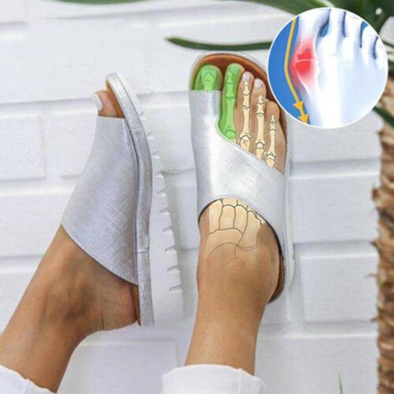 Ortopediske Sandaler for Kvinner med Hallux Valgus