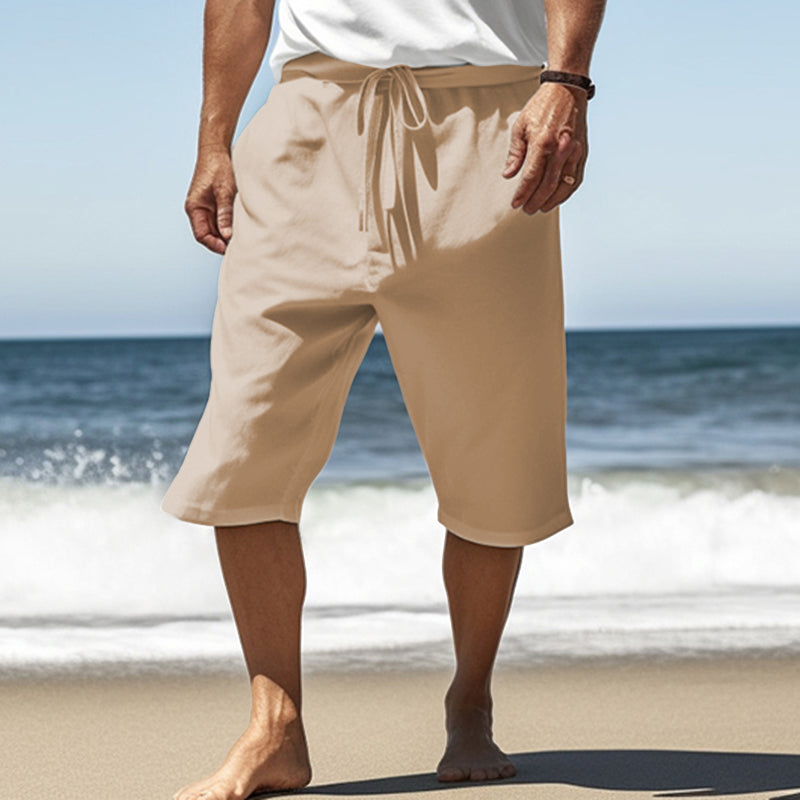 Sommerlig Linshorts i Lin