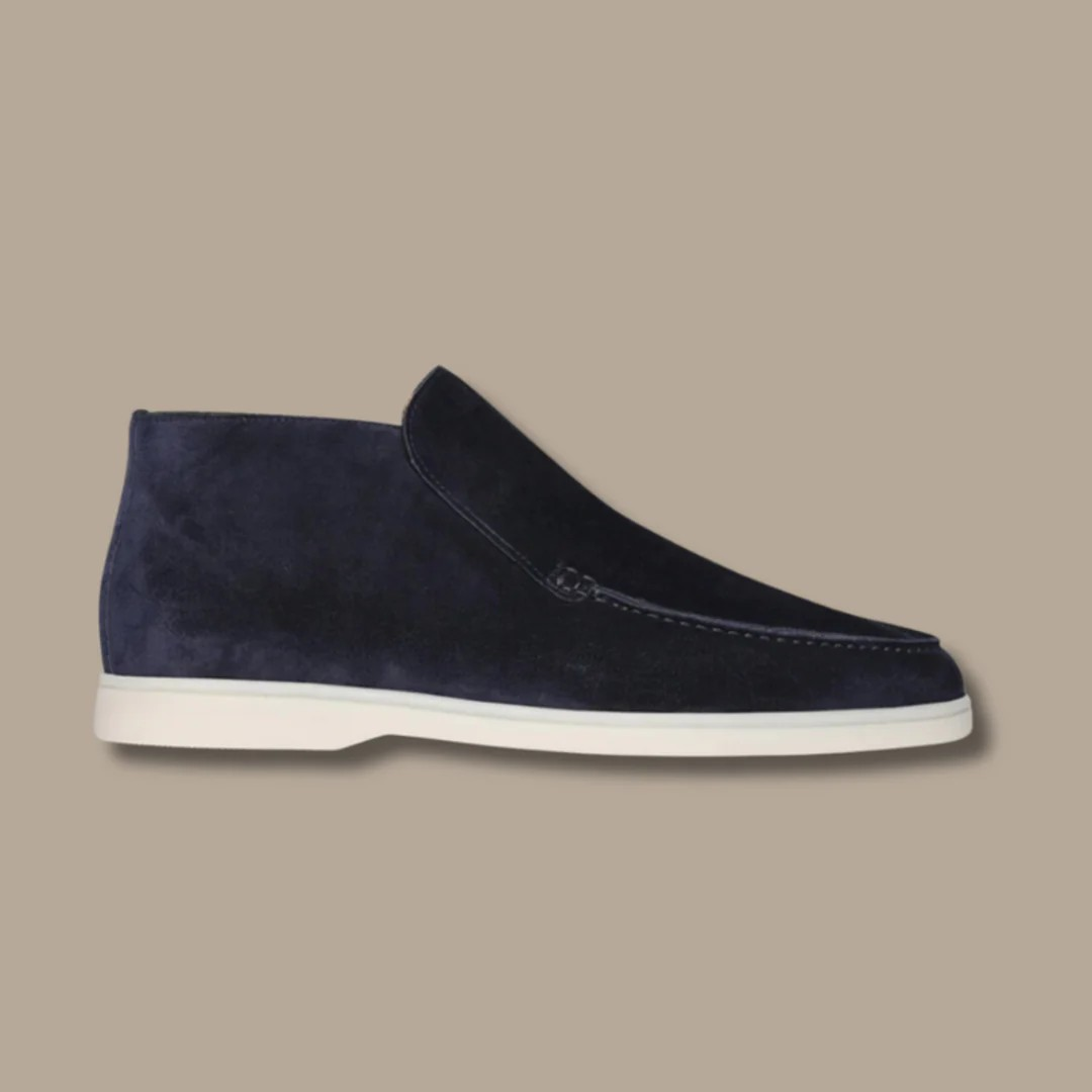 Myke semskede loafers